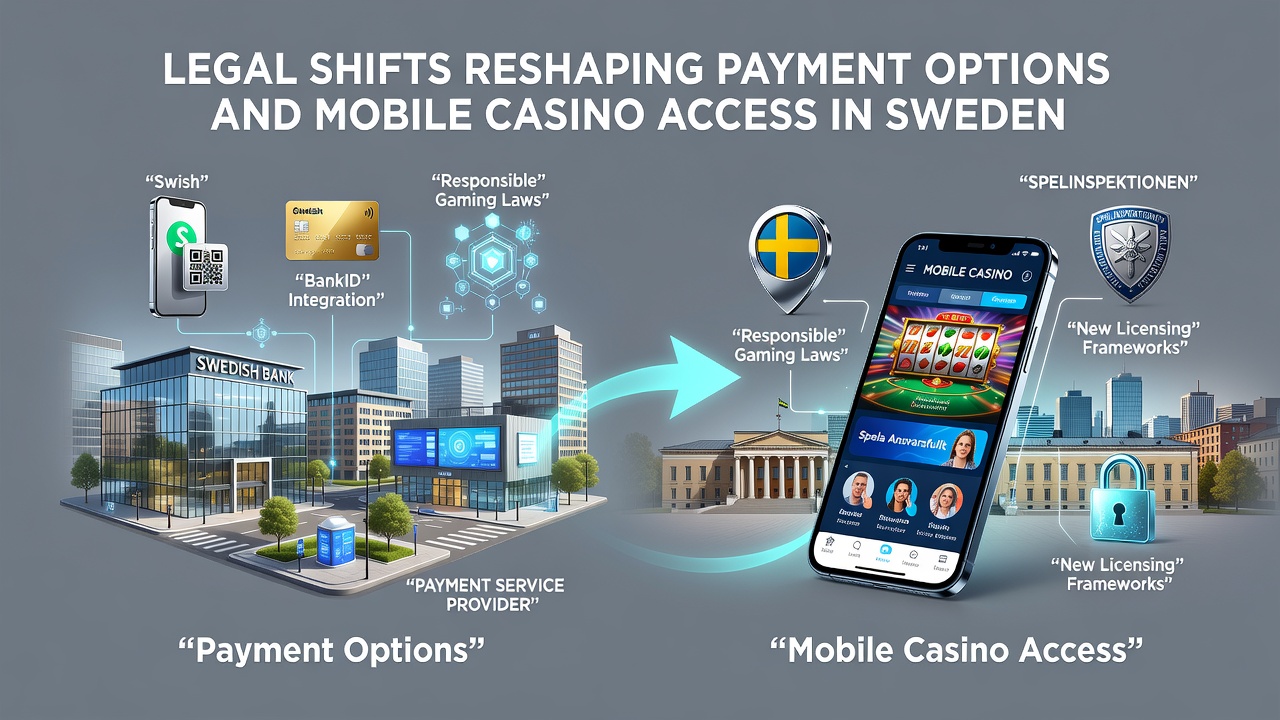 Mobile casino platforms adapting to new Swedish regulations on access and payments